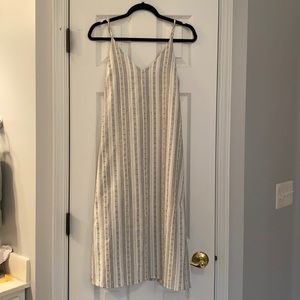 Linen Stitch Detail Day Dress